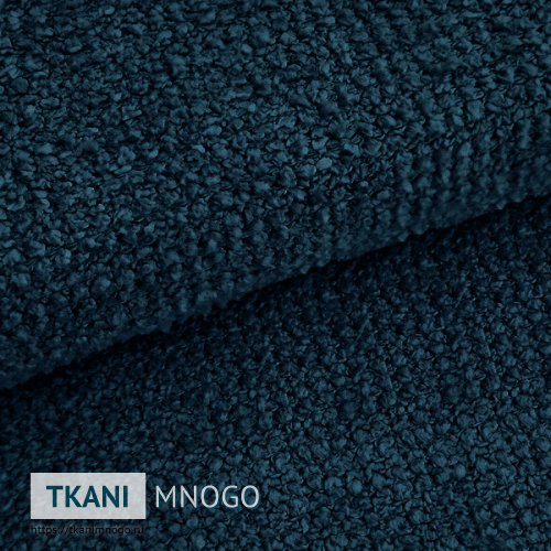 Фото материала велюра “CF2503-6” (однотонный синий)