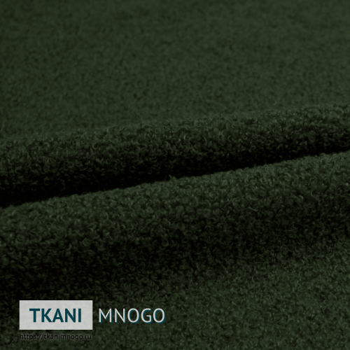 Фото фактуры велюра “cf010-11” (однотонный зеленый)