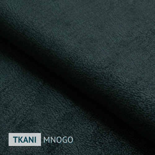 Фото ткани велюра “72” (однотонный, узор зеленый, синий)