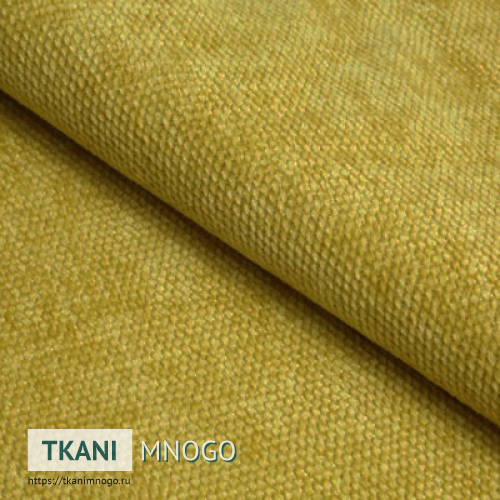 Фото внешнего вида велюра “43” (однотонный желтый)