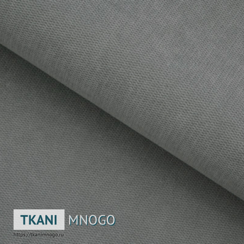 Фото материала велюра “81” (однотонный серый)