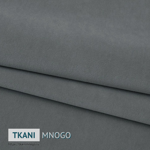 Фото фактуры велюра “23” (однотонный серый)