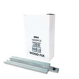 Скоба Wood FIX A, 80-4 мм цинк - Скобы для пневмостеплера