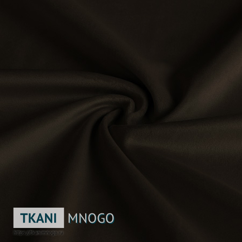Фото материала F1-5(арт.) - коричневый однотонный. Производитель Китай. Замша - внешний вид.