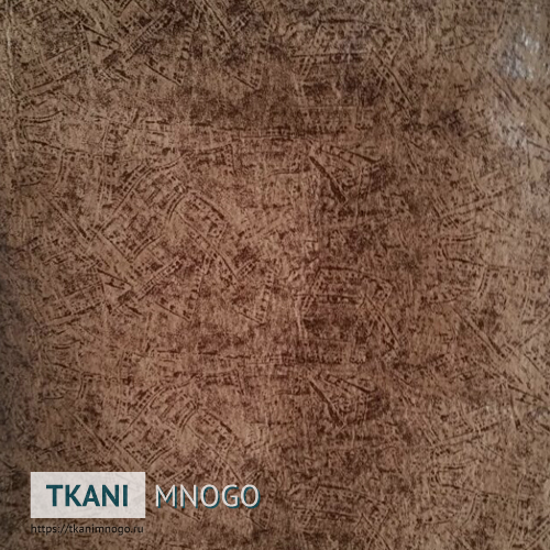 Фото ткани 763-3 - коричневый однотонный. Производитель Китай. Замша крупным планом.